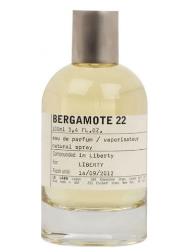 Bergamote 22 by Le Labo – Bloom Perfumery London